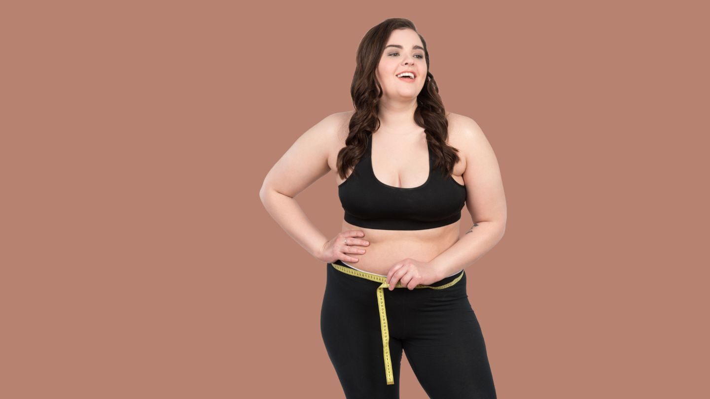A Happy Woman After Loosing Weight